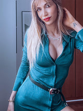 Vacation Wrap Buckle V-Neck Dress